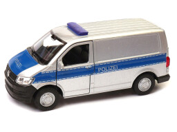 Welly Volkswagen Transporter T6 VAN 1:34 policejní